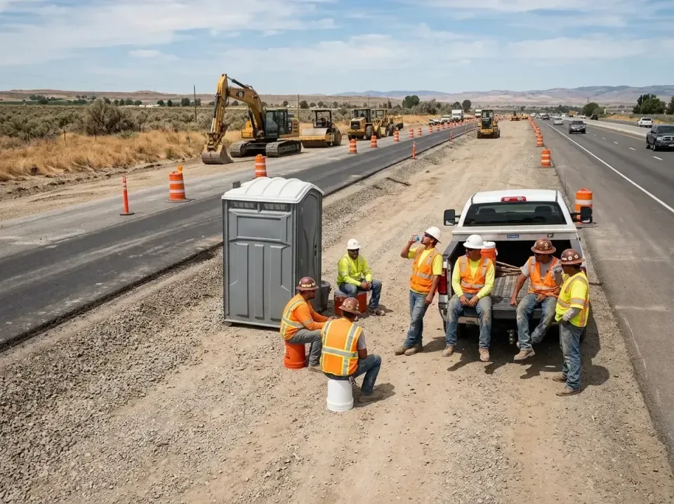 highway-road-construction-crew-007 — frequently asked questions, Porta Potty and Restroom Rentals in Lodi, CA